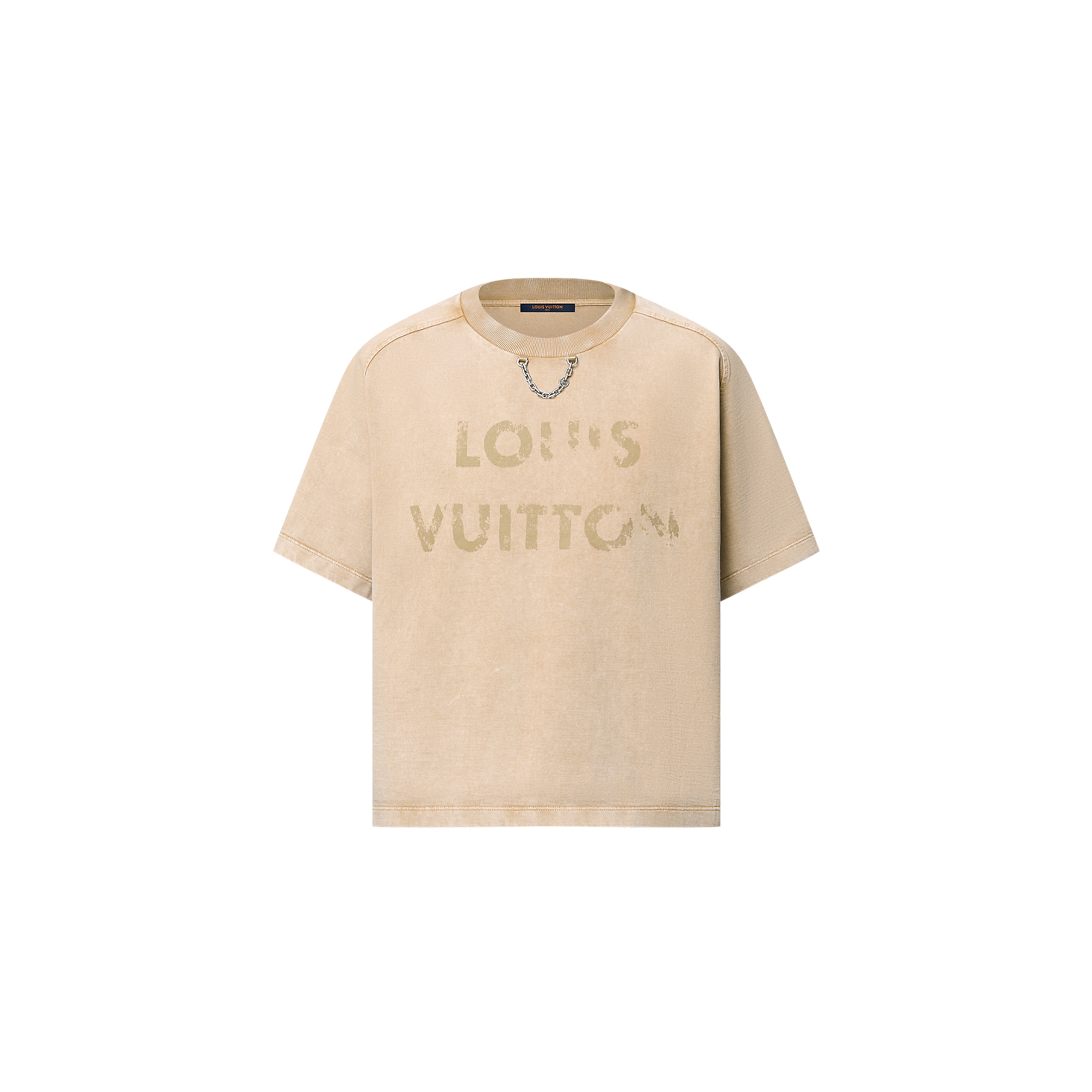 LOUIS VUITTON CAMISETA COM EFEITO VINTAGE 1AHIST